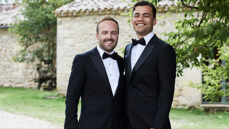 Jackson Finnigan and Joey, co-founders of Daylyte