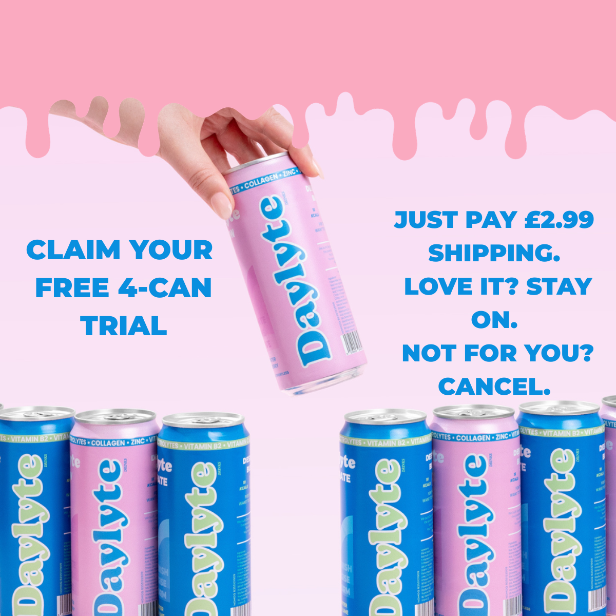 Love it or your money back — try 4 cans risk-free with a full refund guarantee
